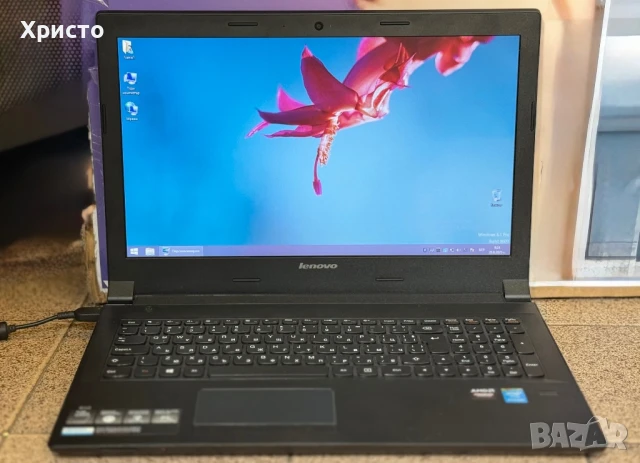 Лаптоп Lenovo IdeaPad B50, 15.6", Pentium 3558U 1.7 GHz, HD LED, 4GB, 1TB HDD