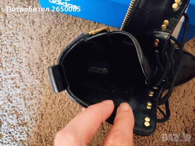 Орг.боти MICHAEL KORS естествена кожа - 36 номер!, снимка 11 - Дамски боти - 52443104