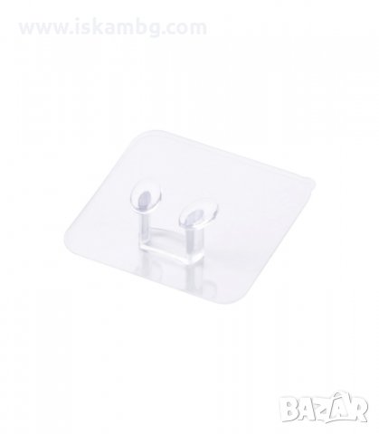 САМОЗАЛЕПВАЩА ПОСТАВКА ЗА ЩЕПСЕЛ, ПРОЗРАЧНА - код 1960, снимка 3 - Ключове, контакти, щепсели - 33967342