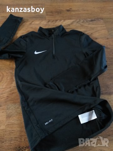  Nike Dry Academy Men's 1/4 Zip Long Sleeve - страхотна мъжка блуза, снимка 8 - Спортни дрехи, екипи - 35118280