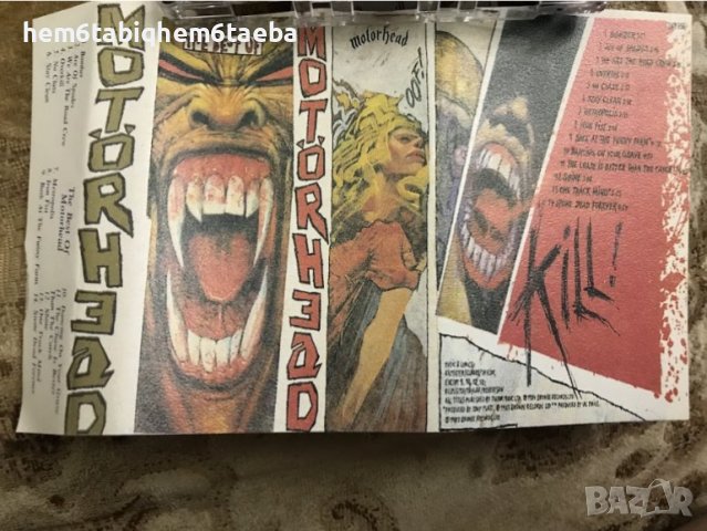 РЯДКА КАСЕТКА - MOTORHEAD - The Best of Motorhead, снимка 1