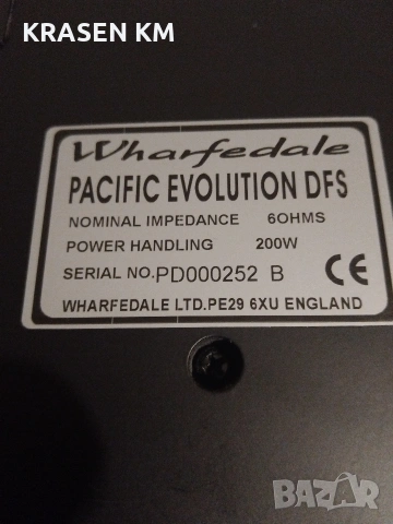 Wharfedale pacific evolution DFS, снимка 8 - Тонколони - 54362180
