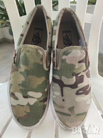 кецове Vans Classic Slip-On Washed Camo TC6D, снимка 2 - Кецове - 50304003
