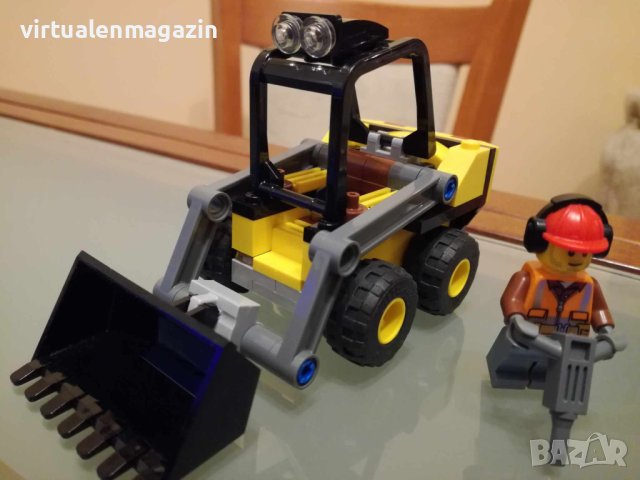 Конструктор Лего - модел LEGO City 60219 - Строителен товарач в ...