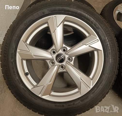 Оригинални нови джанти с гуми зимни 18 цола за Audi A6 дот 2023г, снимка 2 - Гуми и джанти - 51586747