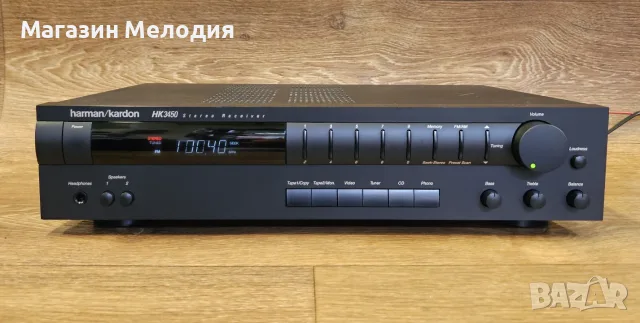 Ресивър Harman/Kardon HK3450 – Американска аудиофилска класика за ценители, снимка 3 - Ресийвъри, усилватели, смесителни пултове - 56268394