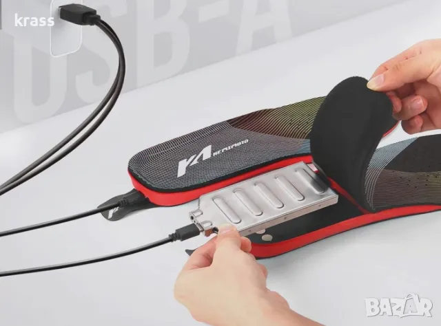 KEMIMOTO Отопляеми Стелки, снимка 3 - Спортна екипировка - 47820599