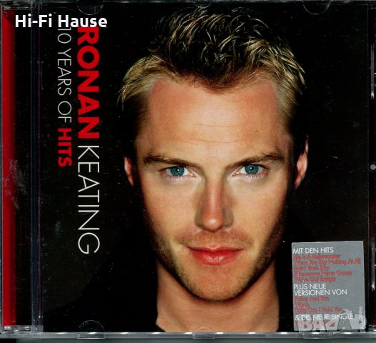 Ronan Keathing-10 years of hits, снимка 1 - CD дискове - 35521350