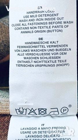 CLOSED quiet luxury карирана фланелена риза, снимка 15 - Ризи - 52435948