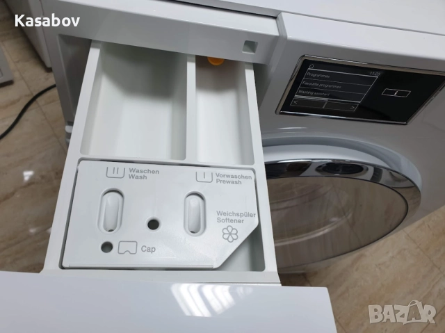 Miele - 9кг - Пара - WiFi - TwinDos - Пералня Миеле 12м Гаранция, снимка 6 - Перални - 52620961
