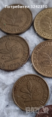 Германски пфенинги 10/5/1/, снимка 4 - Нумизматика и бонистика - 52459789