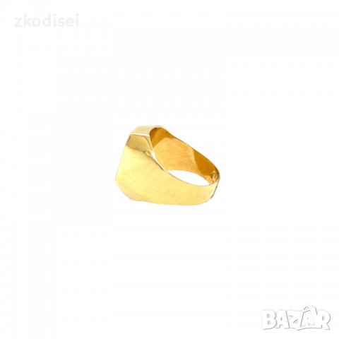 Златен мъжки пръстен 5,94гр. размер:62 14кр. проба:585 модел:4043-4, снимка 2 - Пръстени - 37733676