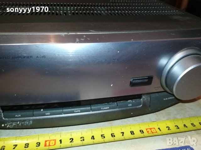 KENWOOD A-H5 STEREO AMPLIFIER-SWISS 0109231542LNV, снимка 5 - Ресийвъри, усилватели, смесителни пултове - 42046830
