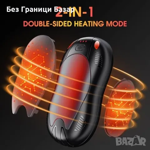 Нови Компактни електрически нагреватели с USB-C зареждане 2 броя за ръце, снимка 2 - Друга електроника - 48166032