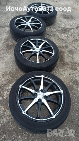 Алуминиеви джанти 17 4 х100 fiat honda Toyota , снимка 4 - Гуми и джанти - 53987070
