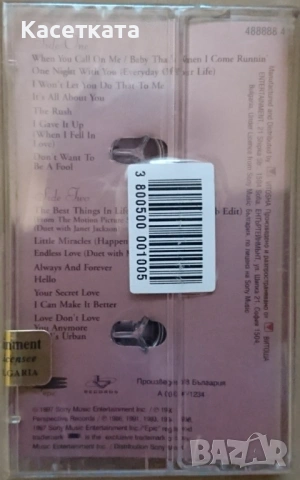 Аудио касета Luther Vandross – One Night With You - The Best Of Love, снимка 2 - Аудио касети - 54129633