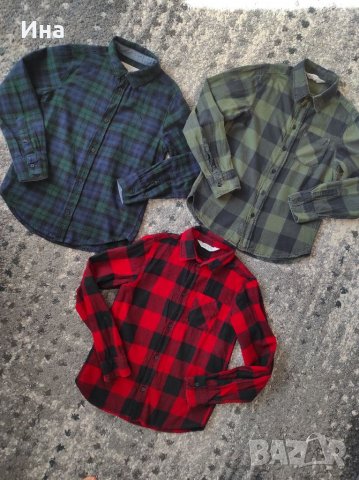 Ризи бархет HM р-р 134 см., снимка 7 - Детски ризи - 37893840