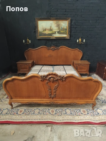 Френска спалня, снимка 8 - Спални и легла - 53343498