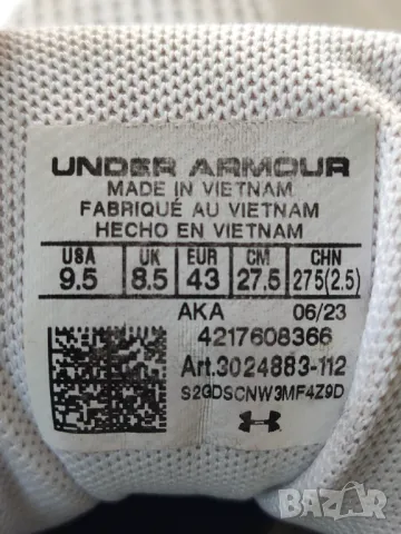 маратонки за бягане Under Armour Surge 3, снимка 7 - Маратонки - 50224006