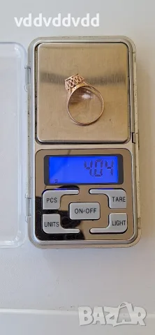 СССР златен пръстен проба 583 14 карата, снимка 2 - Пръстени - 55777049