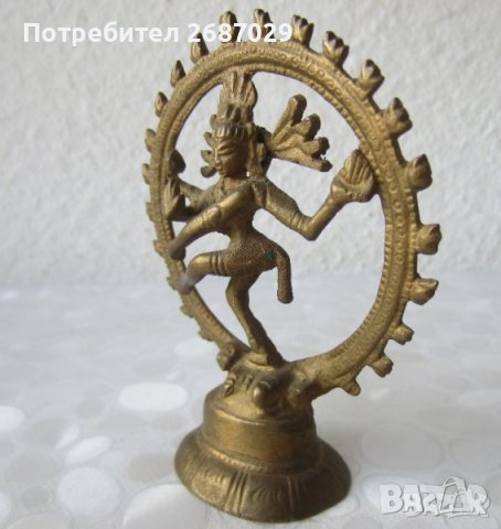 Индия божество метал бронз фигура пластика статуетка , снимка 9 - Други - 35524857