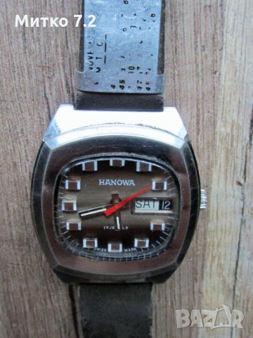 швейцарски  часовник - HANOWA, снимка 1 - Мъжки - 31433165