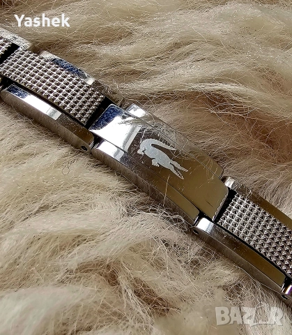 Продавам изключително красива гривна на марката LACOSTE, снимка 4 - Гривни - 53290448