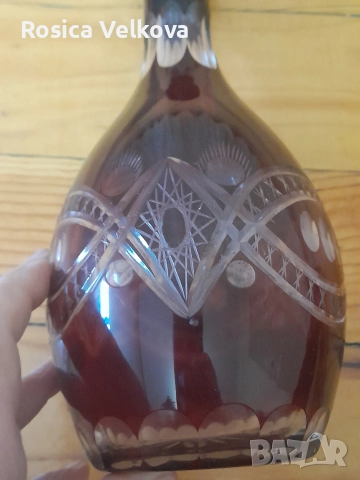 Ваза цветно стъкло , снимка 3 - Вази - 52864113