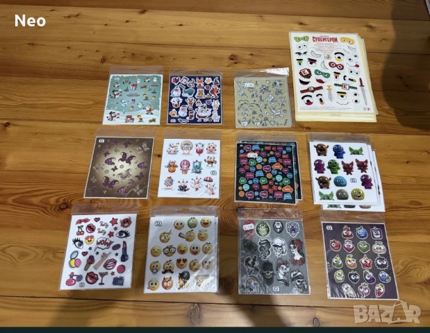 Лот от стикери