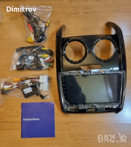 Навигация за Дачия Дъстер 2014-2019г. Android,Carplay,QLED,НОВА!, снимка 4 - Аксесоари и консумативи - 51684108