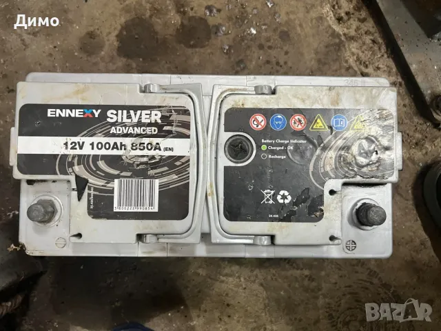 Акомулатор 100ah 12v 850a, снимка 3 - Части - 49799978
