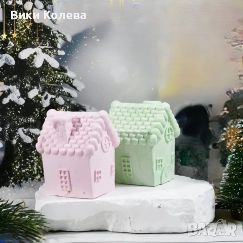 Силиконов молд „Приказна къщичка“, снимка 4 - Форми - 52965982
