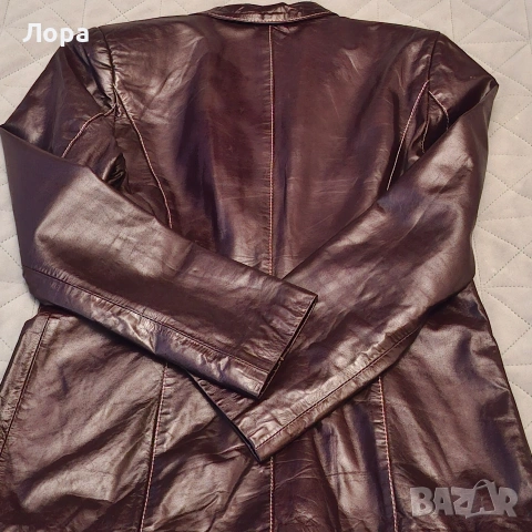 Дамско сако естествена кожа , снимка 3 - Сака - 54205358