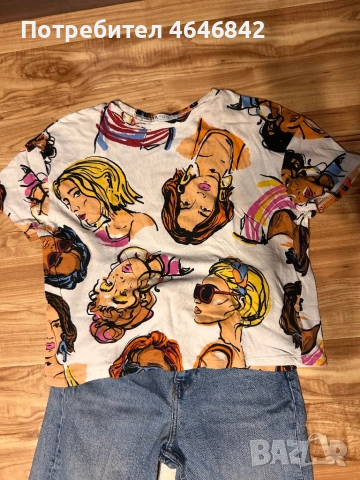 Комплекти дънки+тениска/потник, снимка 4 - Комплекти - 52356067