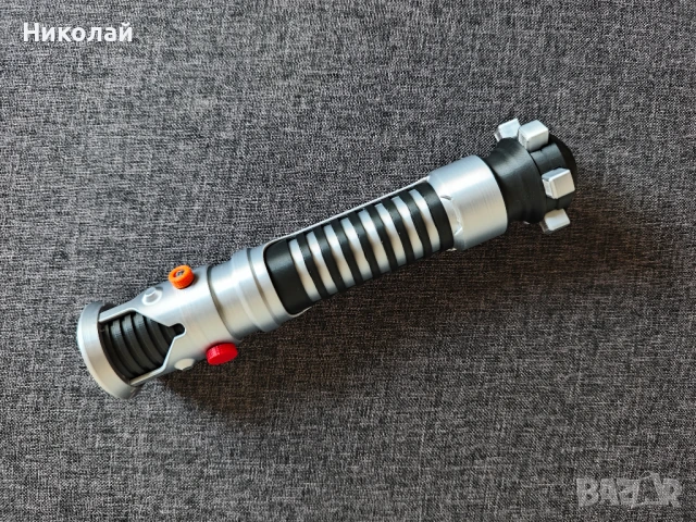 Светещ в тъмното Светлинен меч на Obi Wan Kenobi Lightsaber StarWars, снимка 9 - Други - 51047923