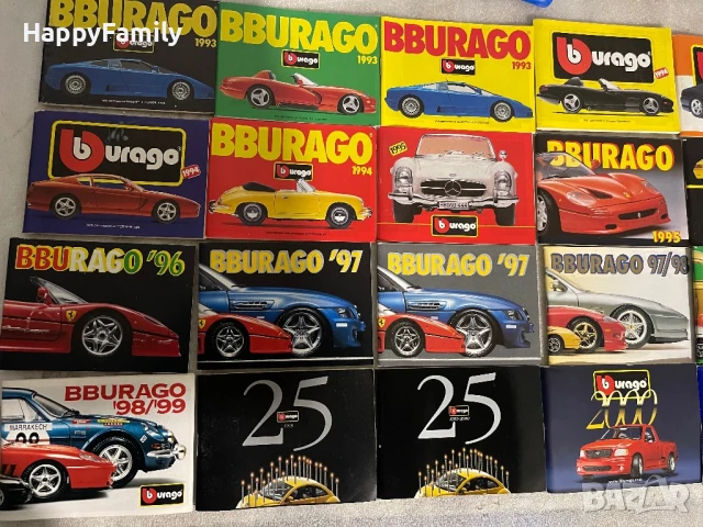 НОВИ стари Bburago Burago Бураго каталози, снимка 2 - Колекции - 51272333