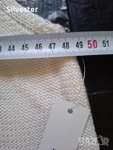 Дамско плетено елече на ресни, Чисто ново, размер XL , снимка 15 - Елеци - 50861857