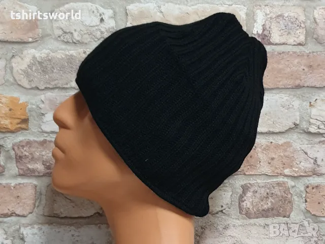 Нова мъжка зимна шапка в черен цвят, снимка 3 - Шапки - 47939356