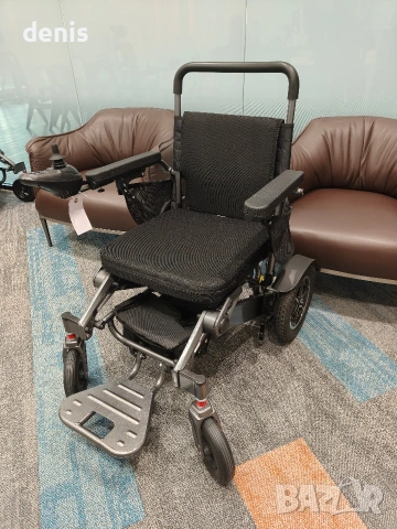 електрическа инвалидна количка сгъваема до 120 кг, снимка 6 - Инвалидни колички - 54142869