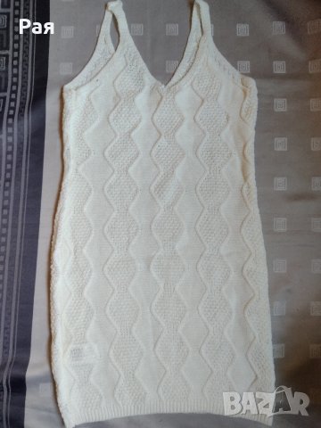 Дамска плетена рокля, снимка 6 - Рокли - 50658154