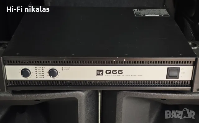 професионално стъпало усилвател + тонколони EV ® Electro VOICE Q66 SX 300