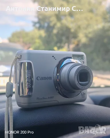 Canon powershot a480, снимка 8 - Фотоапарати - 55766424