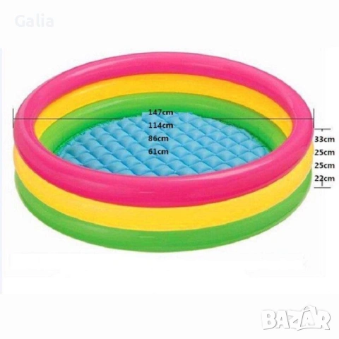 детски басейни I n t e x, снимка 4 - Басейни и аксесоари - 54027503