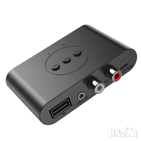 Bluetooth 5.3 аудио приемник 1TECH BLS-B21, NFC, AUX, RCA, Hands-Free, 2 телефона