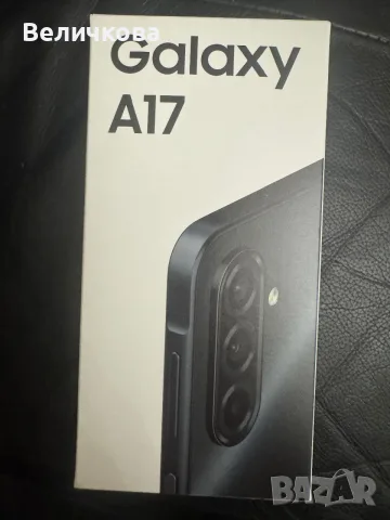 Смартфон Samsung Galaxy A17, 4GB, 128GB, гаранция 24м. light bluе/ black 