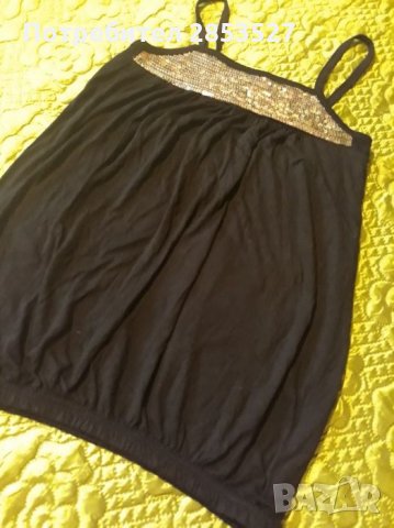 Mango Туника с пайети, снимка 1