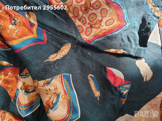 Френска дамска риза хермес стил F 42, снимка 11 - Тениски - 52085913