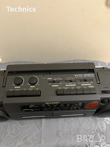 Sharp wq-280 касетофон, снимка 4 - Ресийвъри, усилватели, смесителни пултове - 56434501