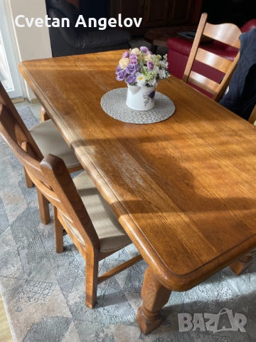 Трапезна маса, снимка 2 - Маси - 52987227