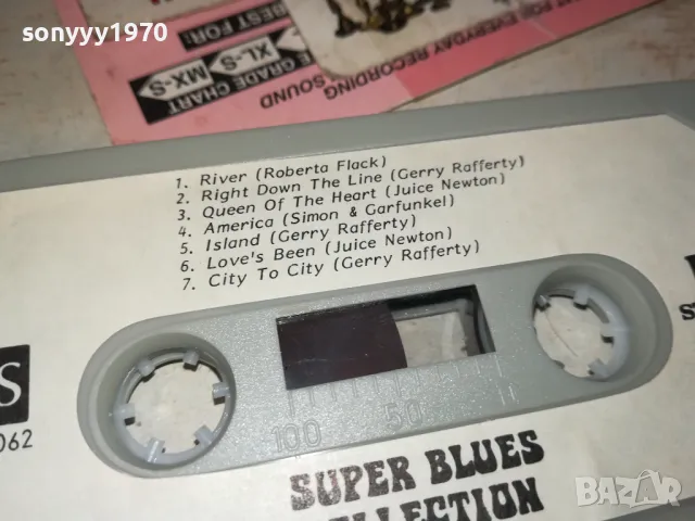 SUPER BLUES COLLECTION-ORIGINAL TAPE 2312241650, снимка 4 - Аудио касети - 48443609